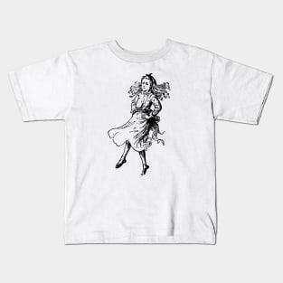 Dancing Lady Kids T-Shirt